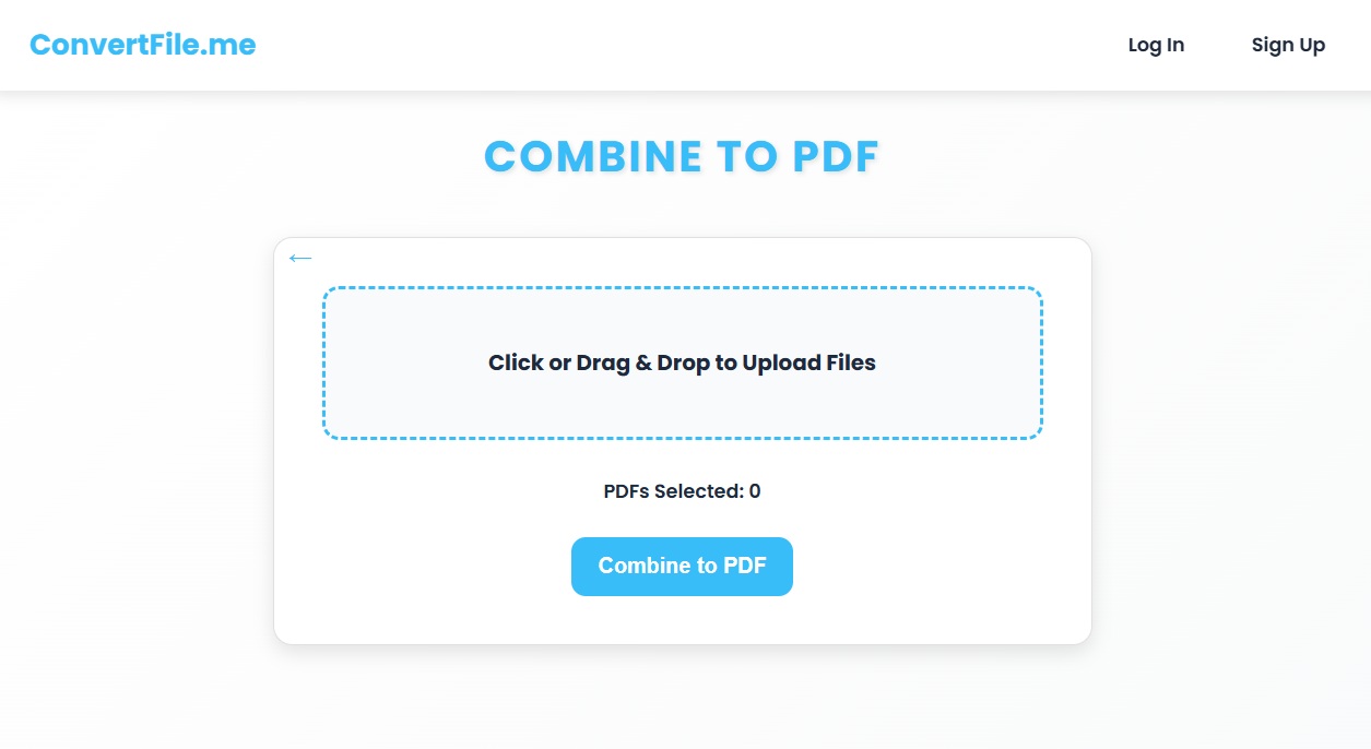 Combine PDFs